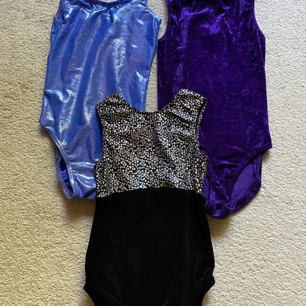 Gymnastics leotards